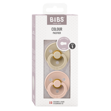 BIBS Colour 2 Pack - Vanilla/Blush
