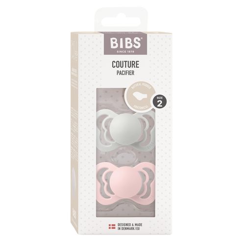 BIBS Couture 2-pack Haze / Blossom