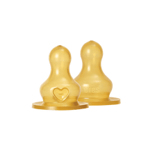 BIBS Bottle Nipple 2-pack Latex - Slow Flow