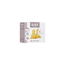 BIBS Bottle Nipple 2-pack Latex - Medium Flow