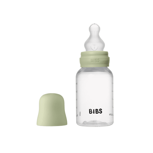 Baby Bottle Complete Set 150ml Silicone - Sage