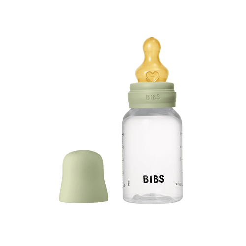 Baby Bottle Complete Set 150ml Latex - Sage