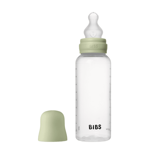 Baby Bottle Complete Set 270ml Silicone - Sage