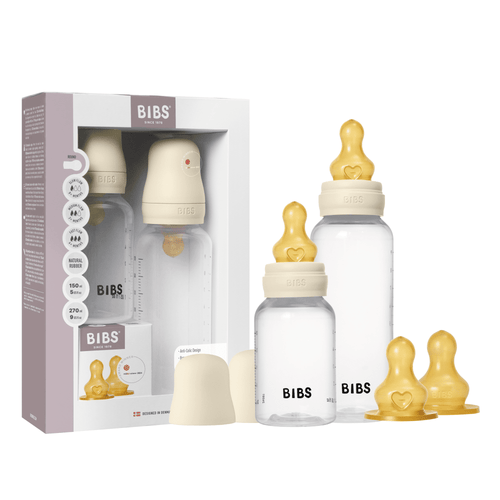 Baby Bottle Grow and Flow Set 150ml/270ml Latex - Ivory
