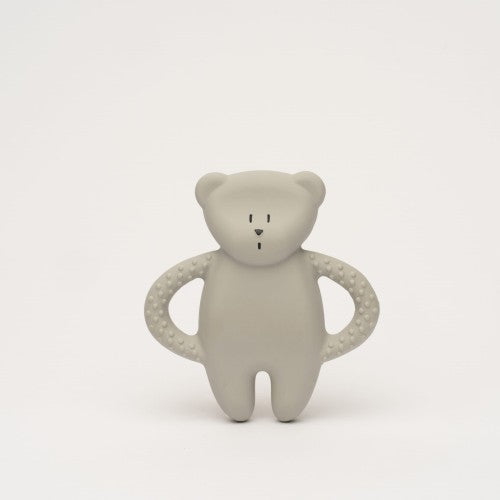 MOONIE® Natural Rubber Teether - Gray