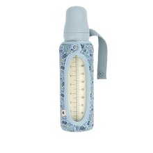 BIBS X Liberty Bottle Sleeve Large - Chamomile Lawn Baby Blue