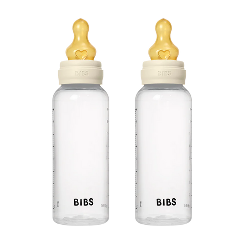 Baby Bottle Complete Set 270ml 2 Pack Latex - Ivory