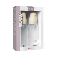 Baby Bottle Complete Set 270ml 2 Pack Silicone - Ivory