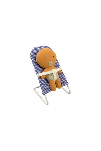 GOMMU Pocket Vichy Bouncing Chair