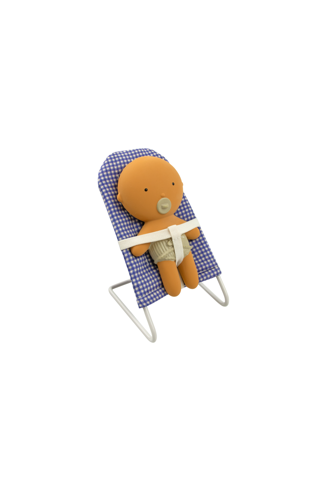 GOMMU Pocket Vichy Bouncing Chair