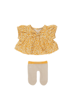 GOMMU Yellow Flowers - Dress & Tights