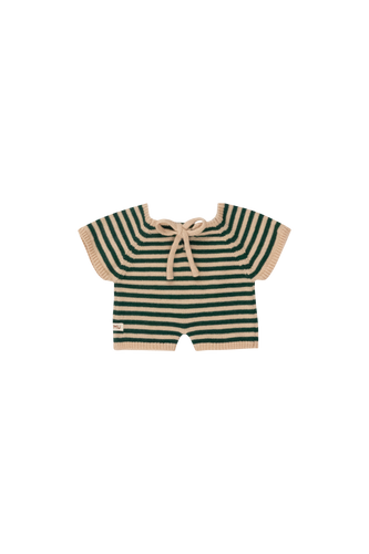 GOMMU Big Stripes Short One-Piece