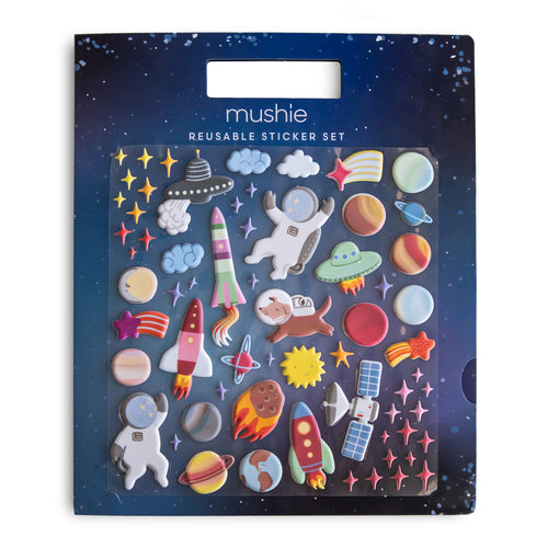 Mushie Reusable Sticker Kit - Space