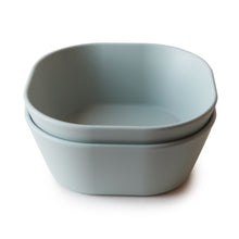 Mushie Bowl Square (2 Pack) - Sage