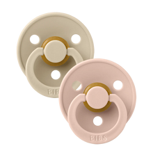 BIBS Colour 2 Pack - Vanilla/Blush