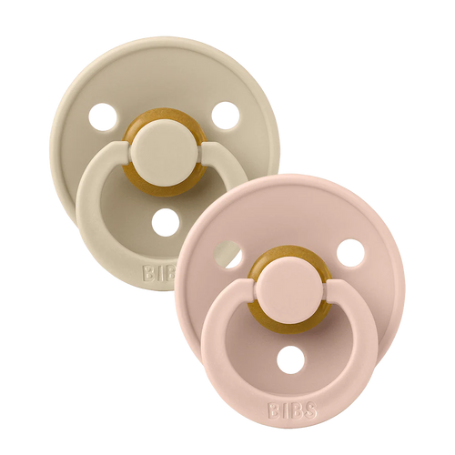 BIBS Colour 2 Pack - Vanilla/Blush