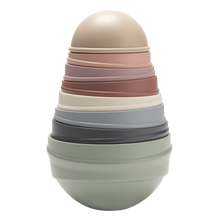 Wobbly Tower Pastel Rainbow