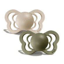 BIBS Couture SILICONE 2-pack Vanilla / Olive